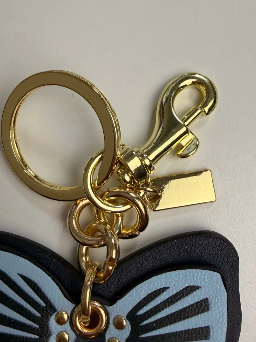 Butterfly Keychain Charm